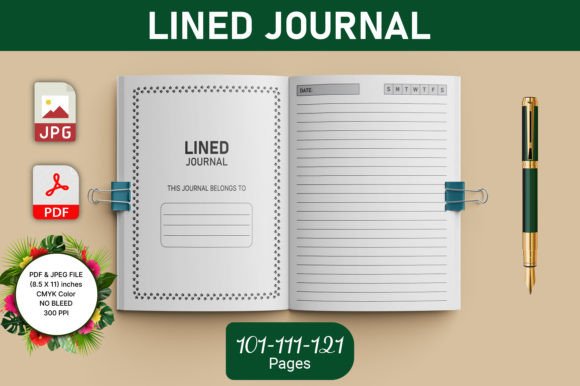 A Guide to High-Quality KDP Lined Journal Interiors