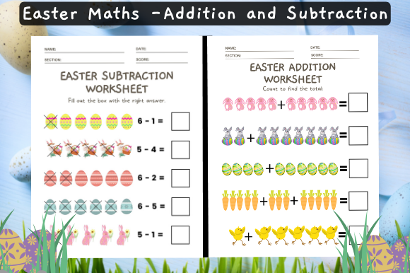 Easter Maths - Addition and Subtraction: A Strategic Approach to Early Learning