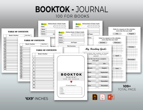 Elevate Your Booktok Journey with a Custom Book Journal Interior