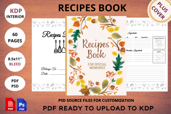 Evaluating Ready-to-Publish Recipe Book Interior Templates