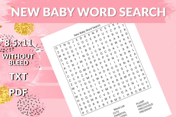 Exploring the New Baby Word Search Puzzle: A Creative and Engaging Resource