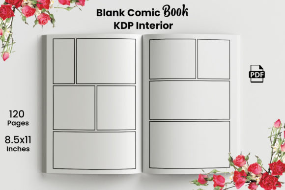 Free Blank Comic Book for Creative Design
