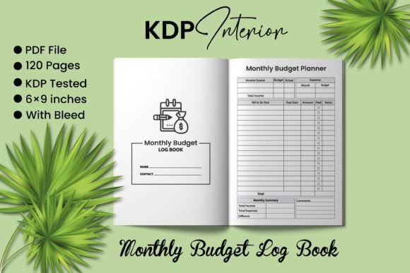 Monthly Budget Log Book: Your Ultimate Financial Planner