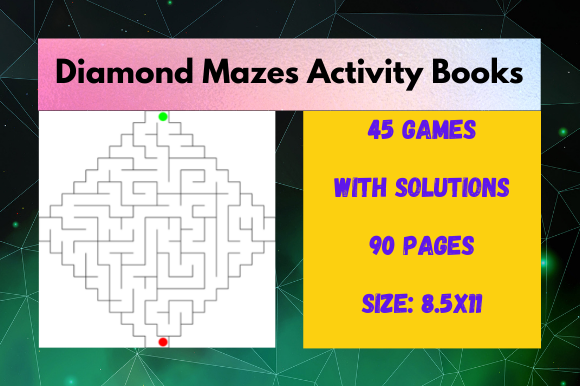 Premium Mazes Puzzle Puzzles Interior for Your KDP Book