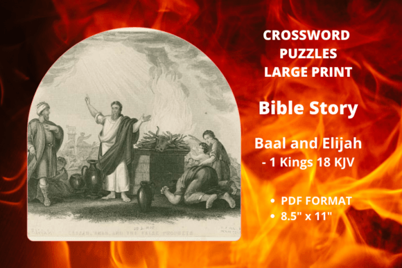 Reflecting on Elijah's Faith with Crossword Puzzles