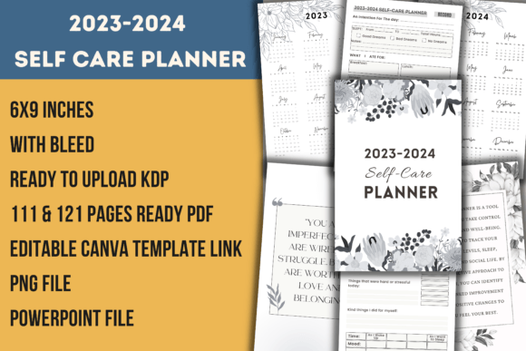 The 2023-2024 Self Care Planner: An Evaluation for Amazon KDP Publishers