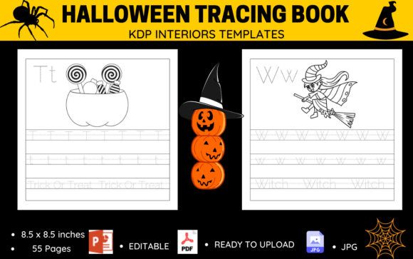 The ABC Halloween Tracing Coloring Book: A Creative Toolkit for Adults