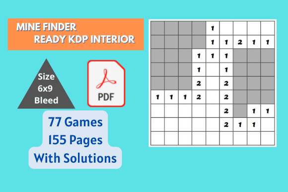 The Mine Finder Puzzle Activity Interior: A Creative Tool for Kids and Creators