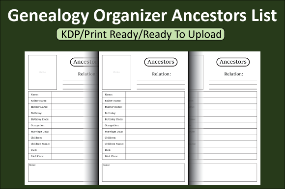 The Ultimate Genealogy Organizer for Your Ancestors List