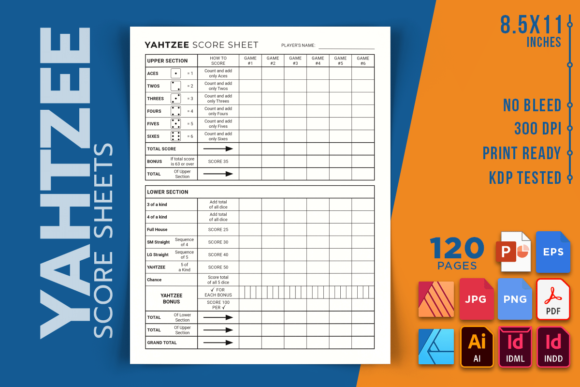 The Ultimate Yahtzee Score Sheets: Your Key to Organized Game Nights