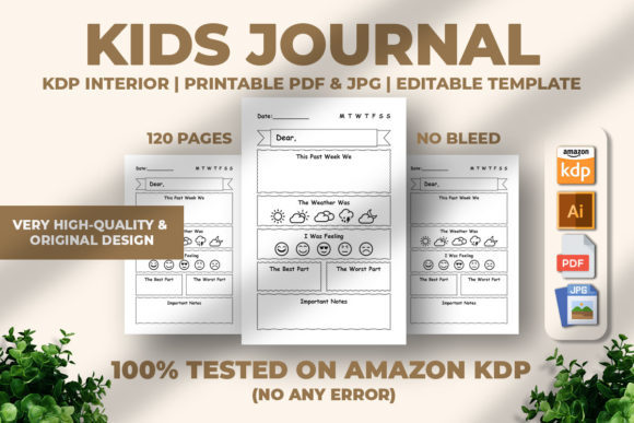 Unlocking Creative Potential with a Kids Journal KDP Interior