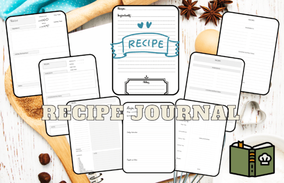Your Guide to Recipe Journal Interiors for KDP Publishing