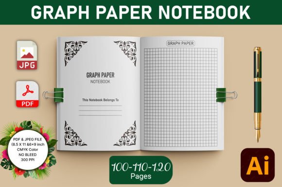 Your Perfect Graph Paper Notebook KDP Interior